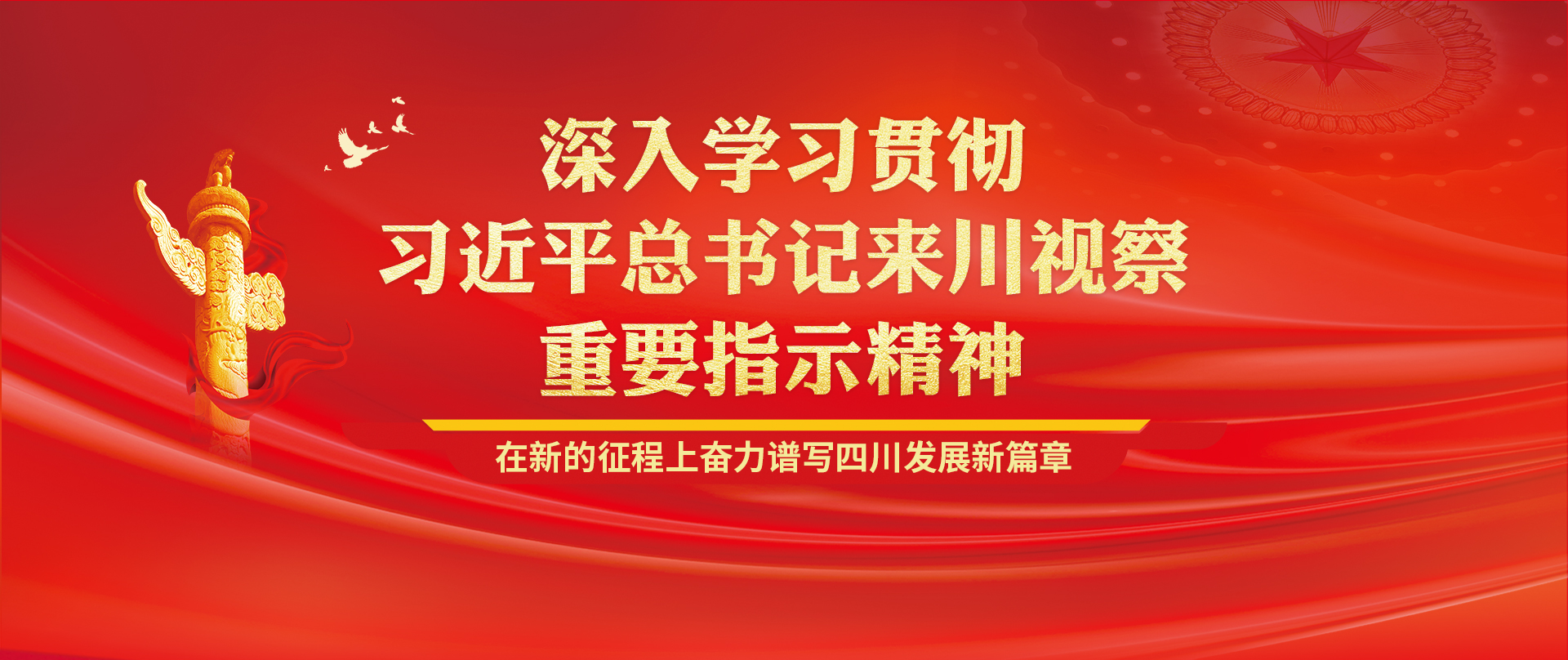 深入学习贯彻席大大总书记来川视察重要指示精神